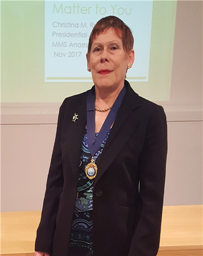 Dr Christine Rogers, President 2017-18